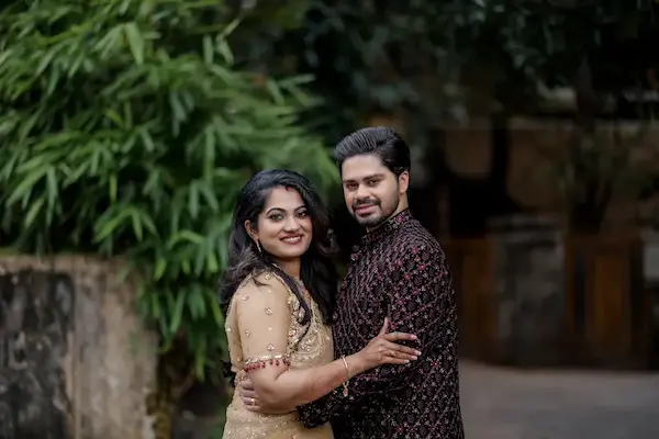 Romantic engagement shoots in Kerala